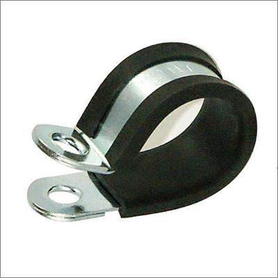 P Type Fixing Clamp with Rubber