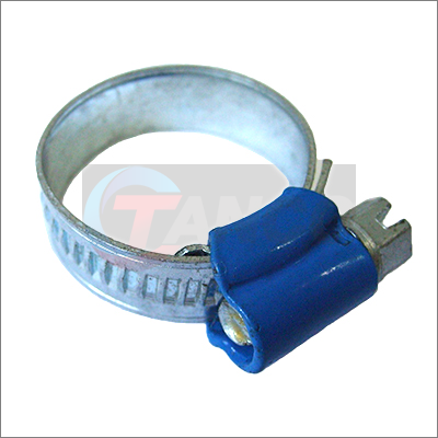 British Type Hose Clamps- Blue head